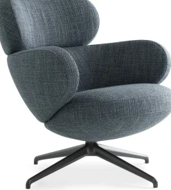 Design Fauteuils|Oorfauteuils-Pode Bibo Fauteuil Titanium