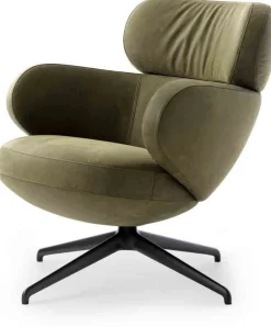 Design Fauteuils|Oorfauteuils-Pode Bibo Fauteuil Titanium