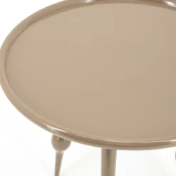 Ronde Bijzettafels-By Boo Birdy Bijzettafel Naturel