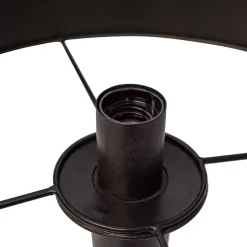 Vloerlampen|Vloerlampen-WOOOD Blackout too Vloerlamp Blac, Brass