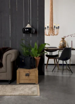 Eetkamerstoelen Zonder Armleuning-Dutchbone Blackwood Eetkamerstoel Walnut