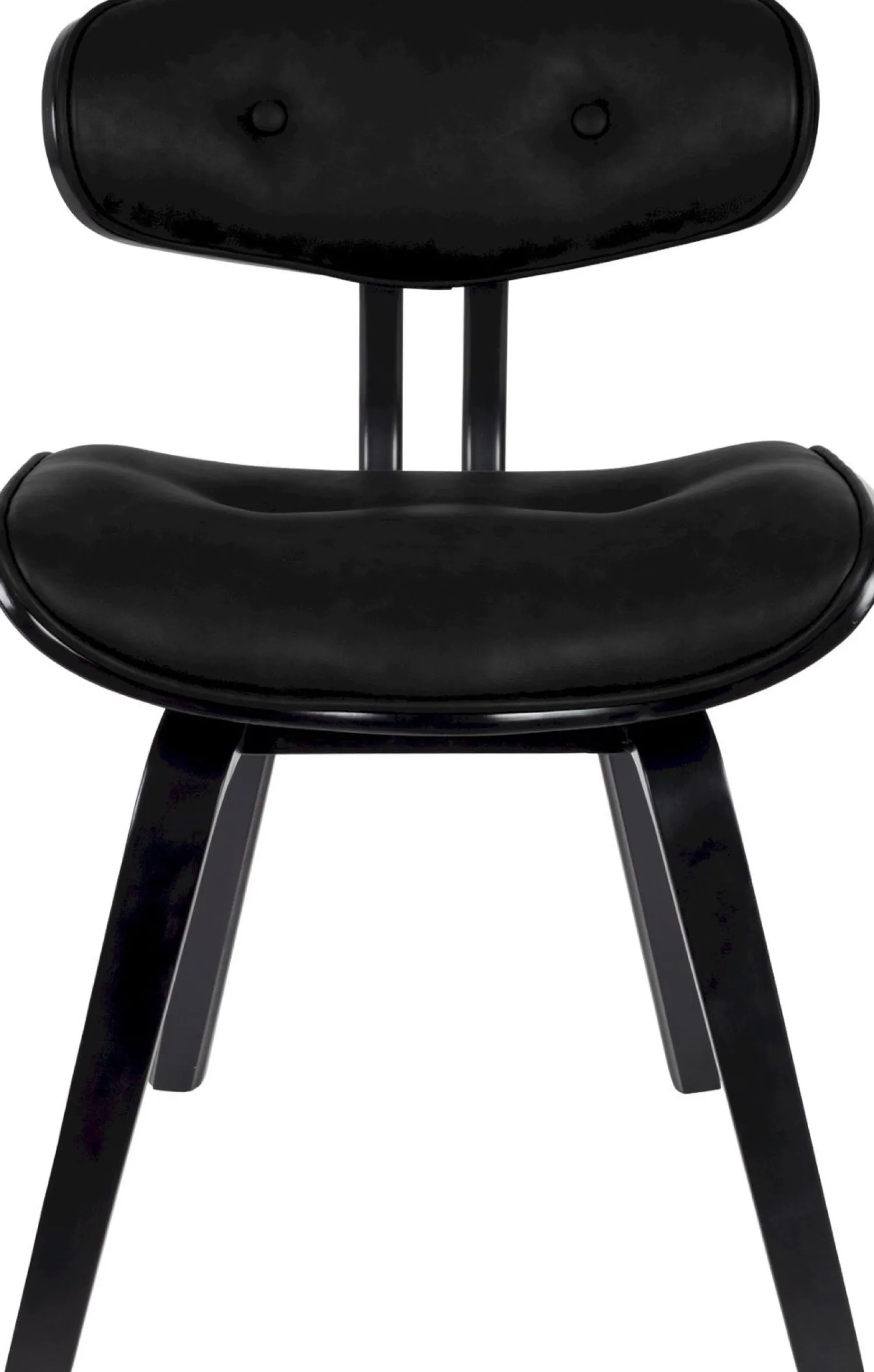Eetkamerstoelen Zonder Armleuning-Dutchbone wood Eetkamerstoel Black
