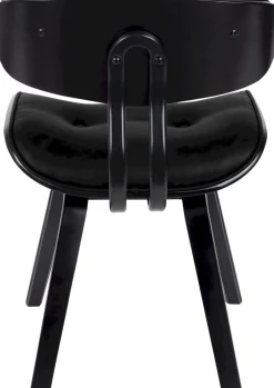 Eetkamerstoelen Zonder Armleuning-Dutchbone wood Eetkamerstoel Black