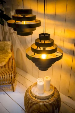 Design Hanglampen|Design Hanglampen-Eijerkamp Collectie Blagoon Hanglamp Antraciet