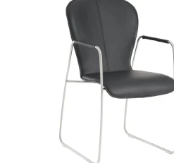 Design Stoelen|Eetkamerstoelen Met Armleuning-Bert Plantagie Blake Armstoel Bruin, Grijs