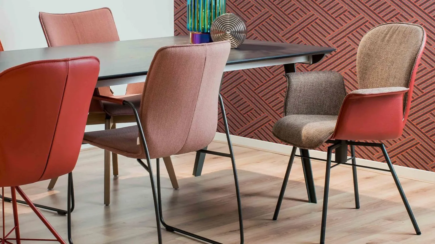Design Stoelen|Eetkamerstoelen Met Armleuning-Bert Plantagie Blake Armstoel Bruin, Grijs