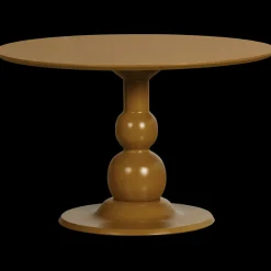Ronde Eettafels-WOOOD Blanco Eettafel Honey Yellow