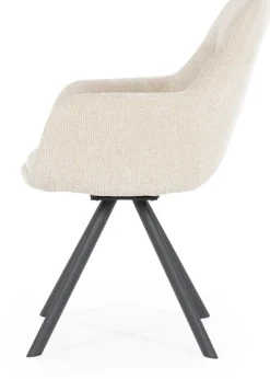 Eetkamerstoelen Met Armleuning-By Boo Bliss Armstoel Taupe