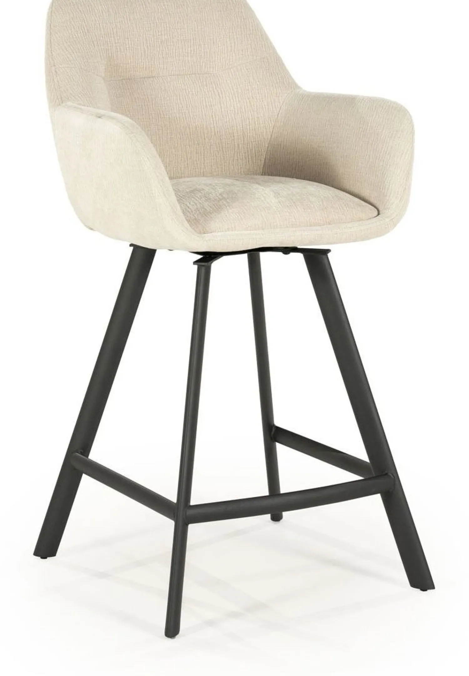 Stoffen Barkrukken-By Boo Bliss Barkruk Beige