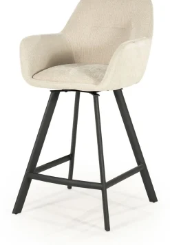 Stoffen Barkrukken-By Boo Bliss Barkruk Beige