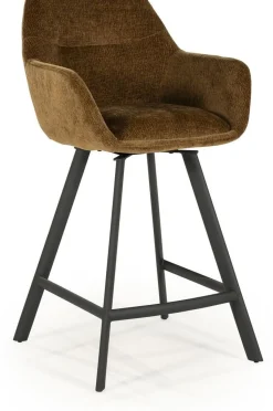 Stoffen Barkrukken-By Boo Bliss Barkruk Mustard
