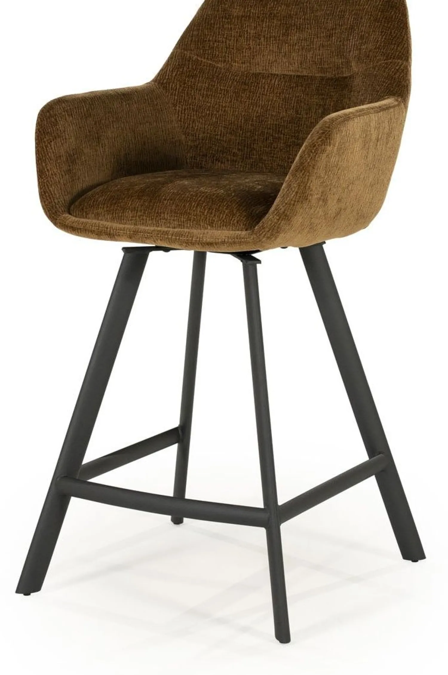 Stoffen Barkrukken-By Boo Bliss Barkruk Mustard