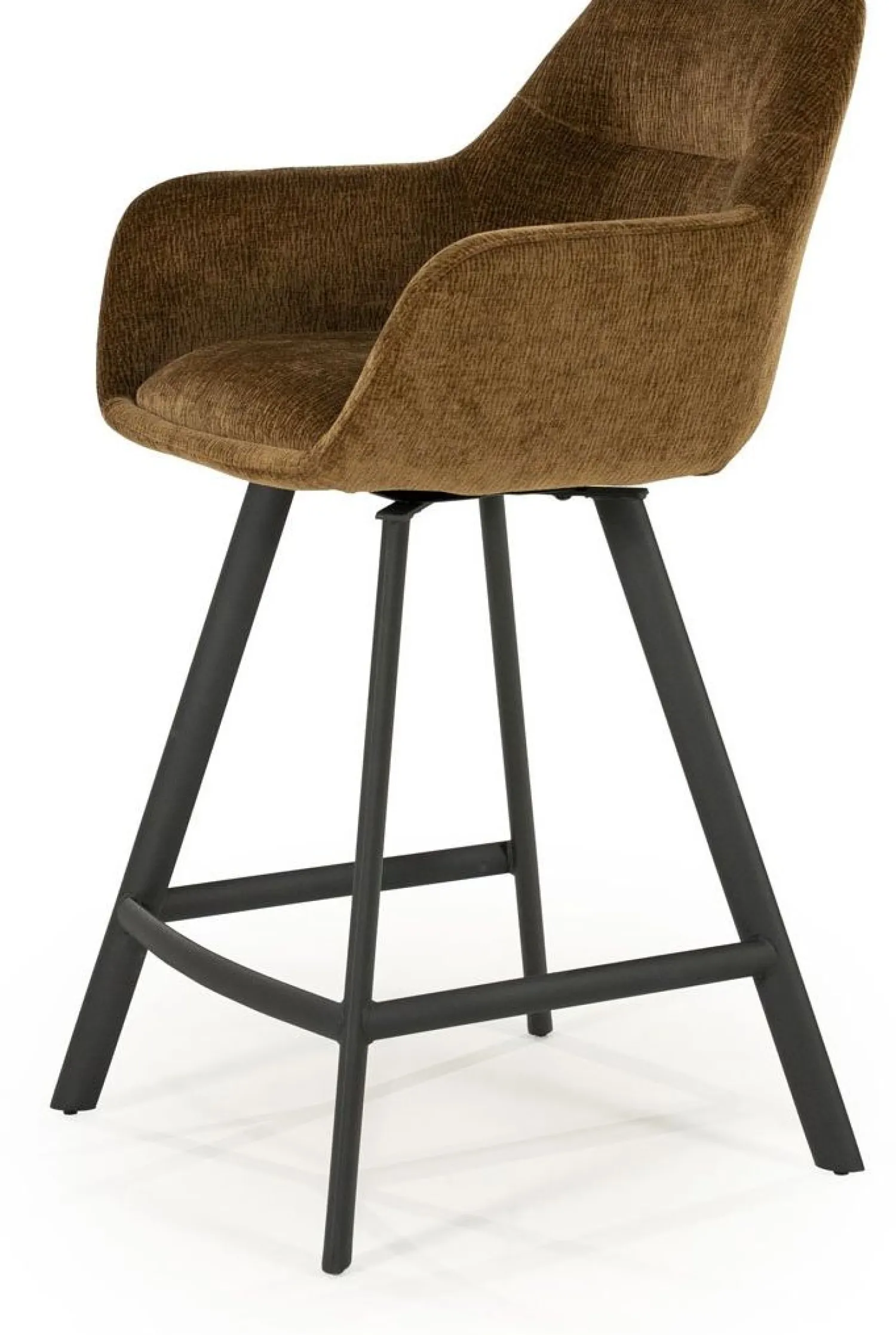 Stoffen Barkrukken-By Boo Bliss Barkruk Mustard