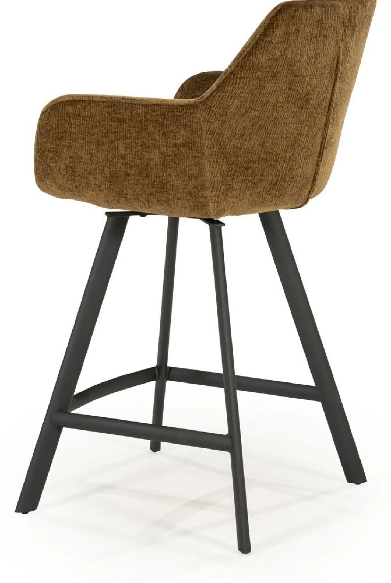 Stoffen Barkrukken-By Boo Bliss Barkruk Mustard