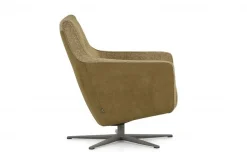 Draaifauteuils-Montèl Bliss Draaifauteuil Mustard, Army
