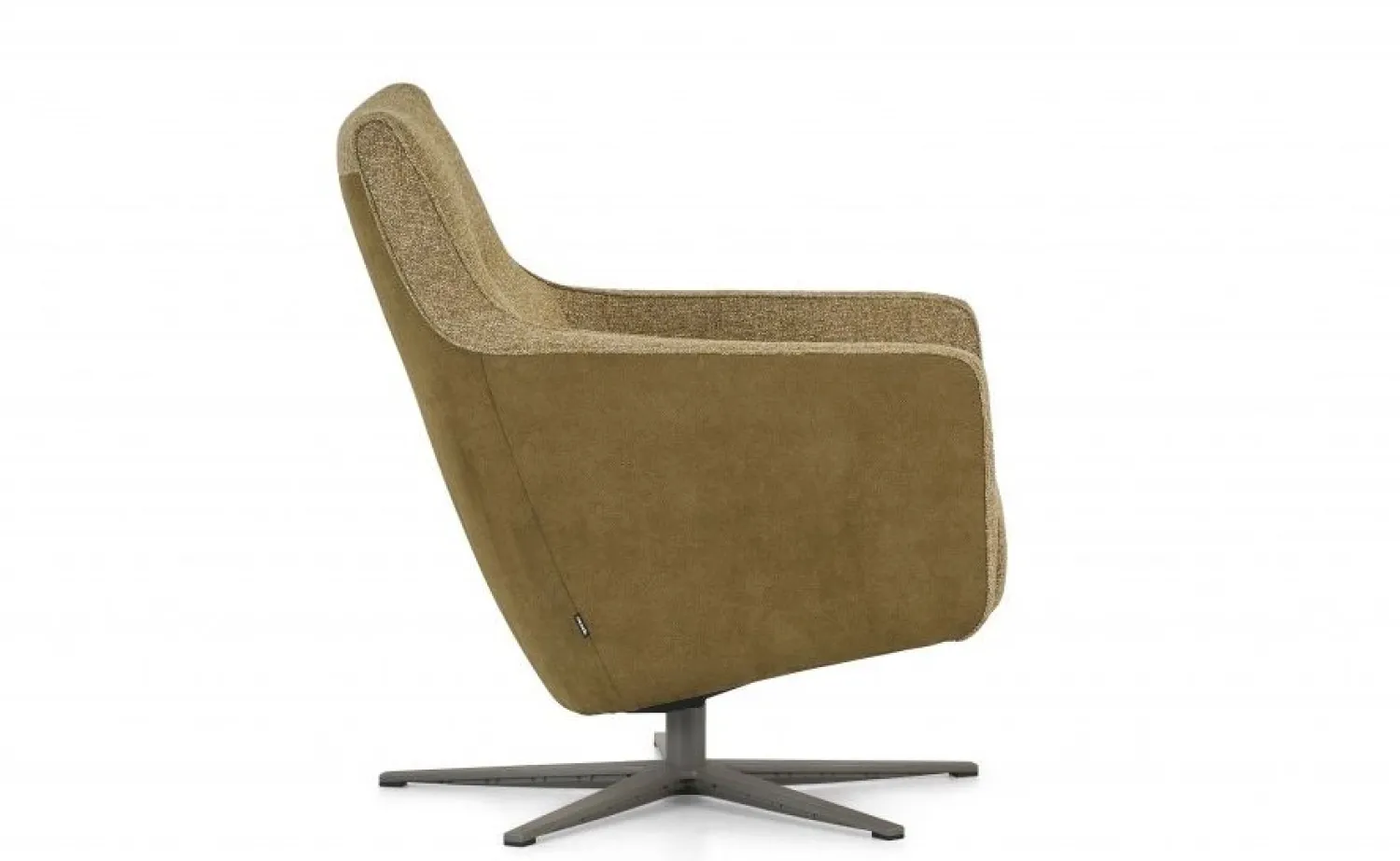 Draaifauteuils-Montèl Bliss Draaifauteuil Mustard, Army