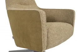 Draaifauteuils-Montèl Bliss Draaifauteuil Mustard, Army