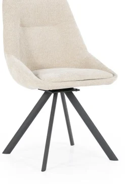 Eetkamerstoelen Zonder Armleuning-By Boo Bliss Eetkamerstoel Taupe