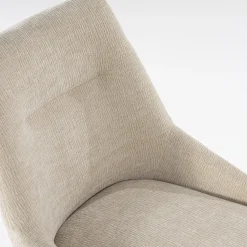 Eetkamerstoelen Zonder Armleuning-By Boo Bliss Eetkamerstoel Taupe