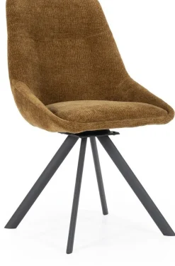 Eetkamerstoelen Zonder Armleuning-By Boo Bliss Eetkamerstoel Mustard