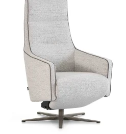 Relaxfauteuils-Montèl Bliss Relaxfauteuil Steel, White