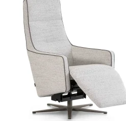 Relaxfauteuils-Montèl Bliss Relaxfauteuil Steel, White