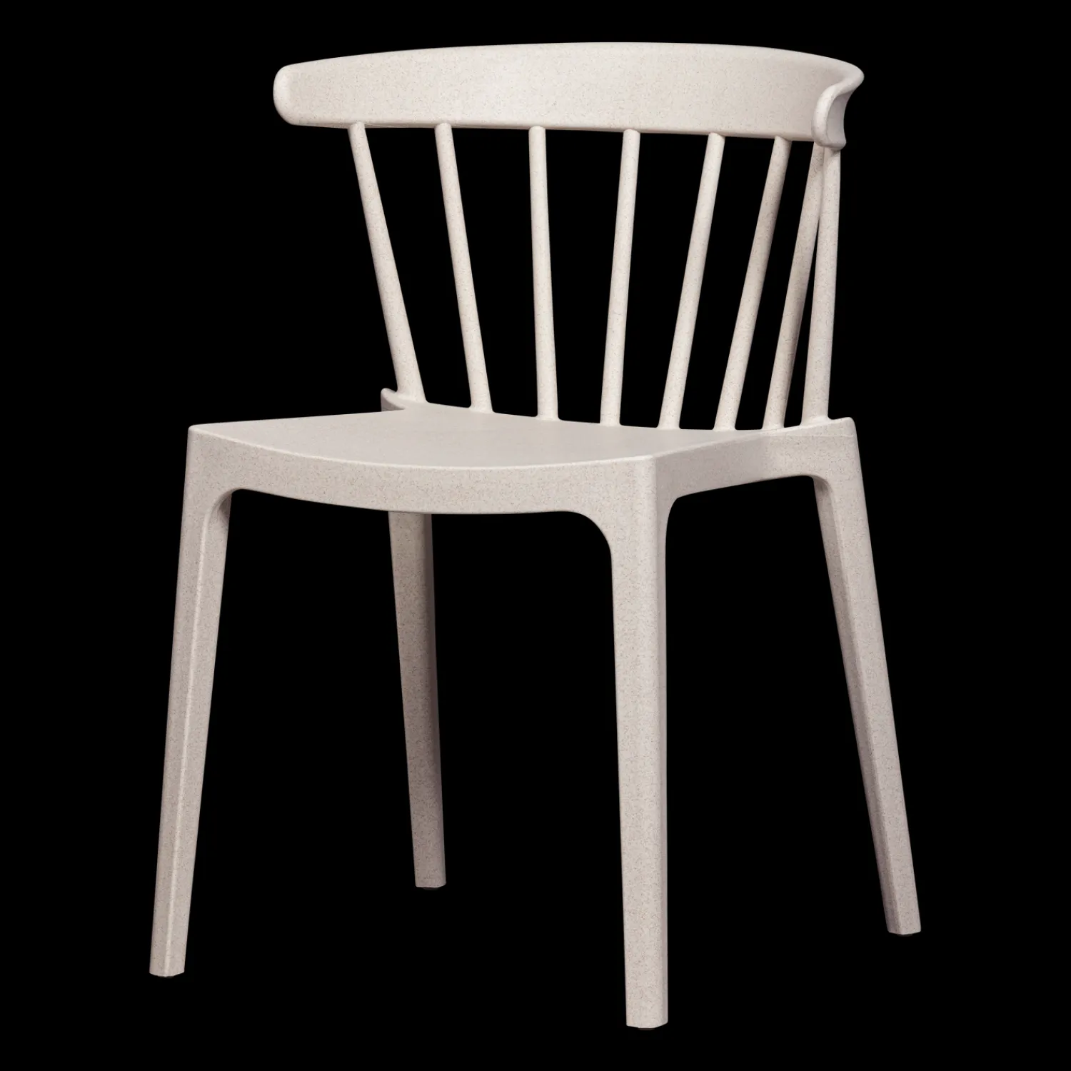 Tuinstoelen|Eetkamerstoelen Zonder Armleuning-WOOOD Bliss Tuinstoel Off White Melange