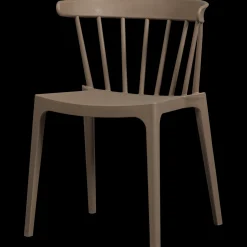 Tuinstoelen|Eetkamerstoelen Zonder Armleuning-WOOOD Bliss Tuinstoel Brown Melange