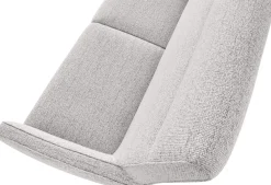 Zitbanken-Montèl Bliss 2,5-Zitsbank Steel-White