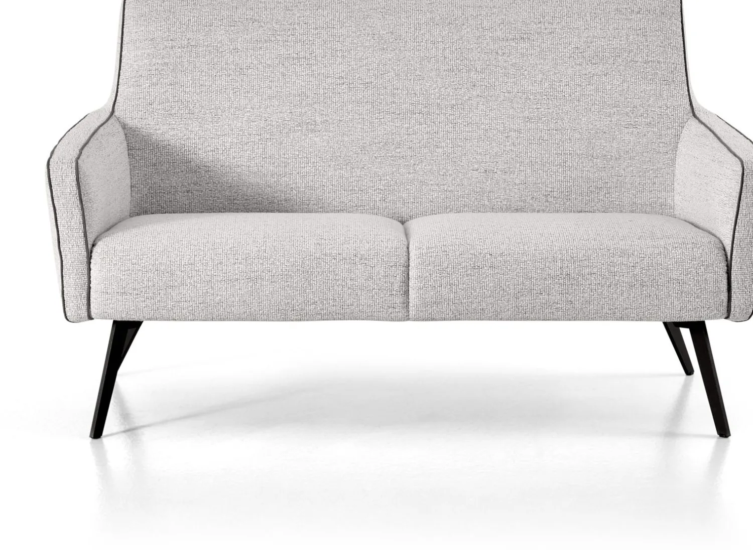 Zitbanken-Montèl Bliss 2-Zitsbank Steel-White