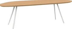 Houten Eettafels|Organische Eettafels-Studio HENK Blob Slim Co Eettafel Natural Light