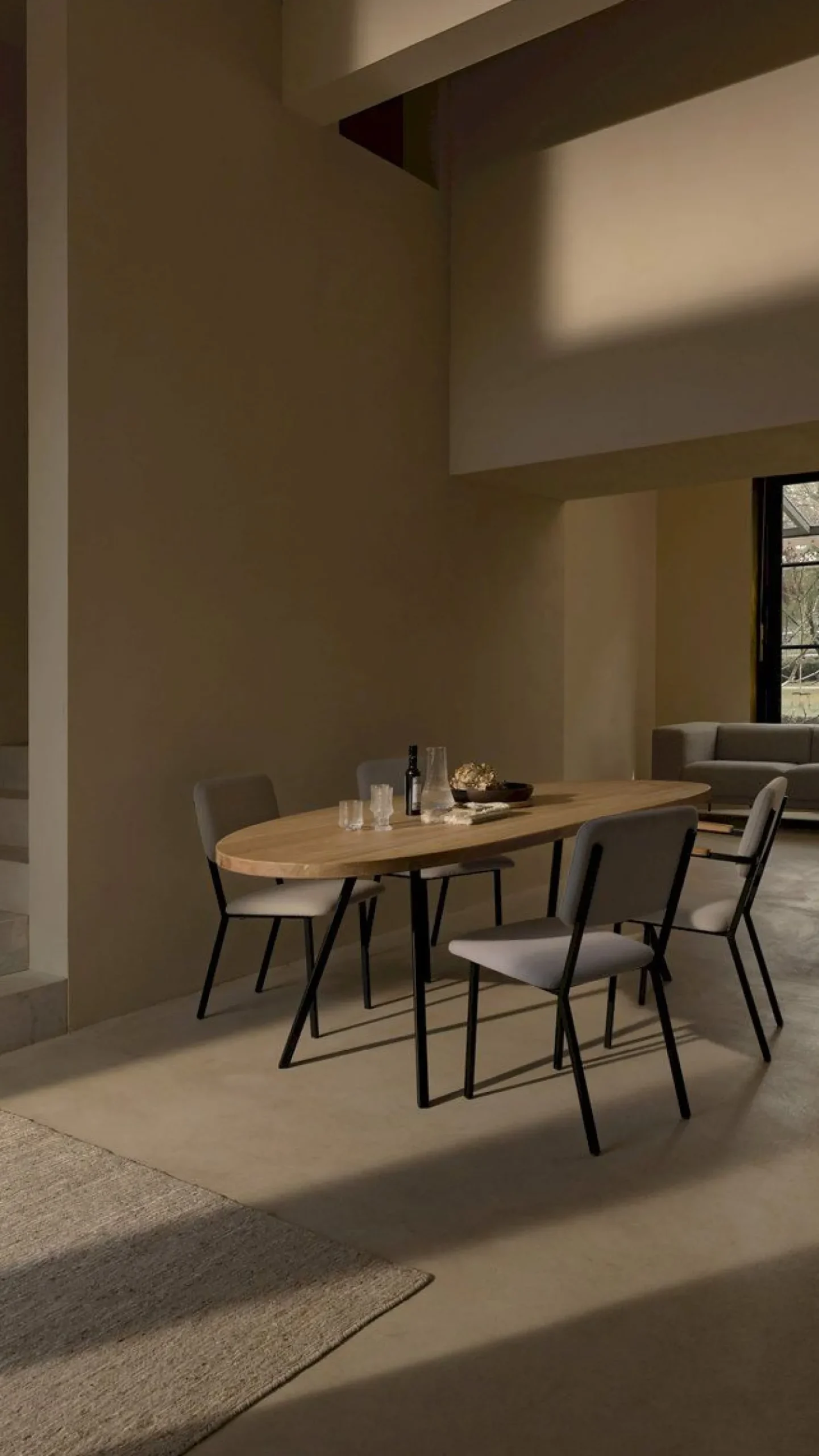 Houten Eettafels|Organische Eettafels-Studio HENK Blob Slim Co Eettafel Natural Light