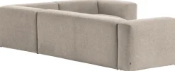 Hoekbanken-Kave Home Blok Hoekbank Beige