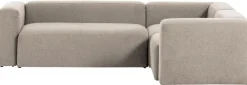Hoekbanken-Kave Home Blok Hoekbank Beige