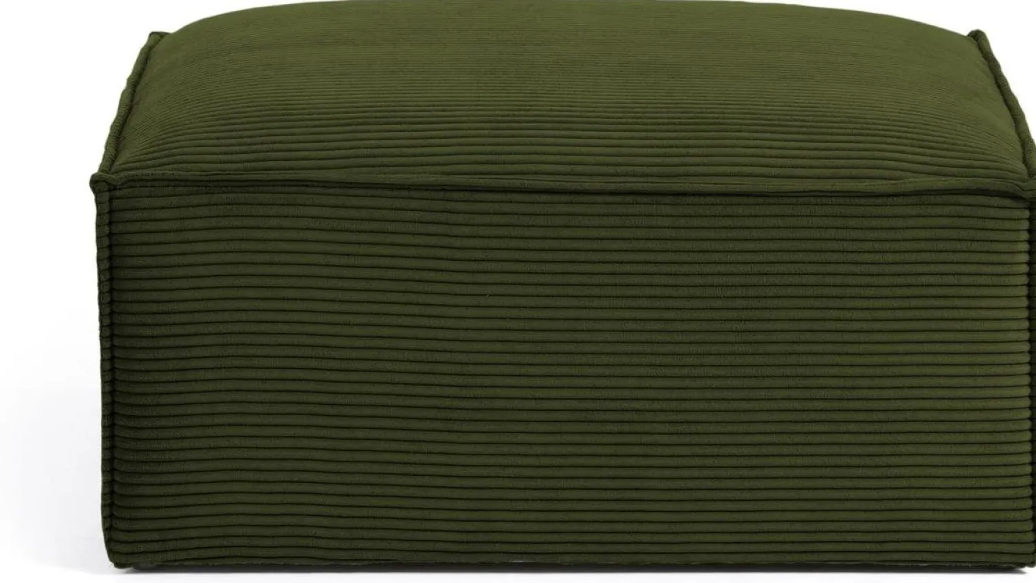 Hockers|Poefs-Kave Home Blok Voetenbank Beige