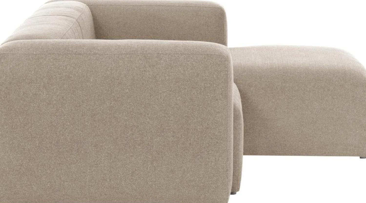 Hoekbanken-Kave Home Blok 2-Zits Hoekbank Beige