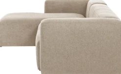 Hoekbanken-Kave Home Blok 4-Zits Hoekbank Beige