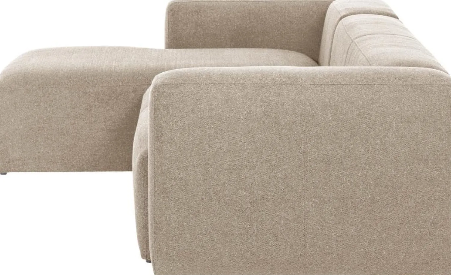 Hoekbanken-Kave Home Blok 4-Zits Hoekbank Beige