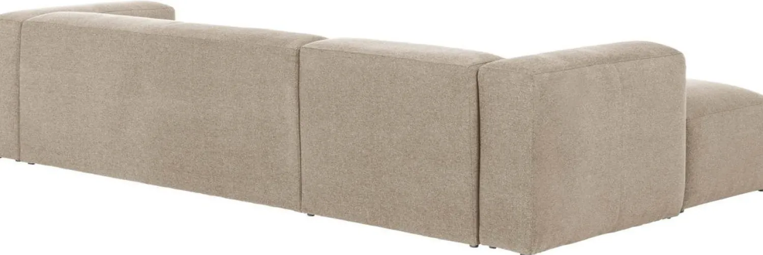 Hoekbanken-Kave Home Blok 4-Zits Hoekbank Beige