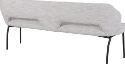 Stoffen Eetkamerbanken-MUST Living Bloom 190 Eetkamerbank Light Grey