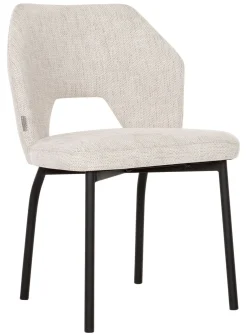 Eetkamerstoelen Zonder Armleuning-MUST Living Bloom Eetkamerstoel Polaris Natural