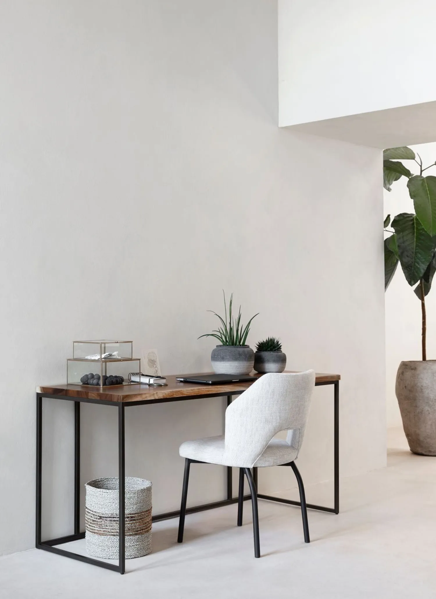 Eetkamerstoelen Zonder Armleuning-MUST Living Bloom Eetkamerstoel Polaris Natural