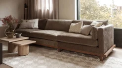 Zitbanken-Zuiver Blossom 4,5-Zitsbank Moss