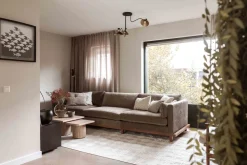 Zitbanken-Zuiver Blossom 4,5-Zitsbank Moss