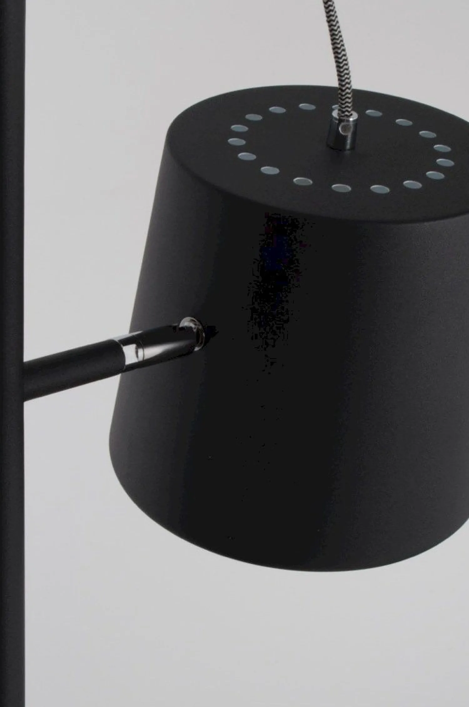 Industriële Vloerlampen|Vloerlampen-Zuiver Bluckle Head Vloerlamp Black