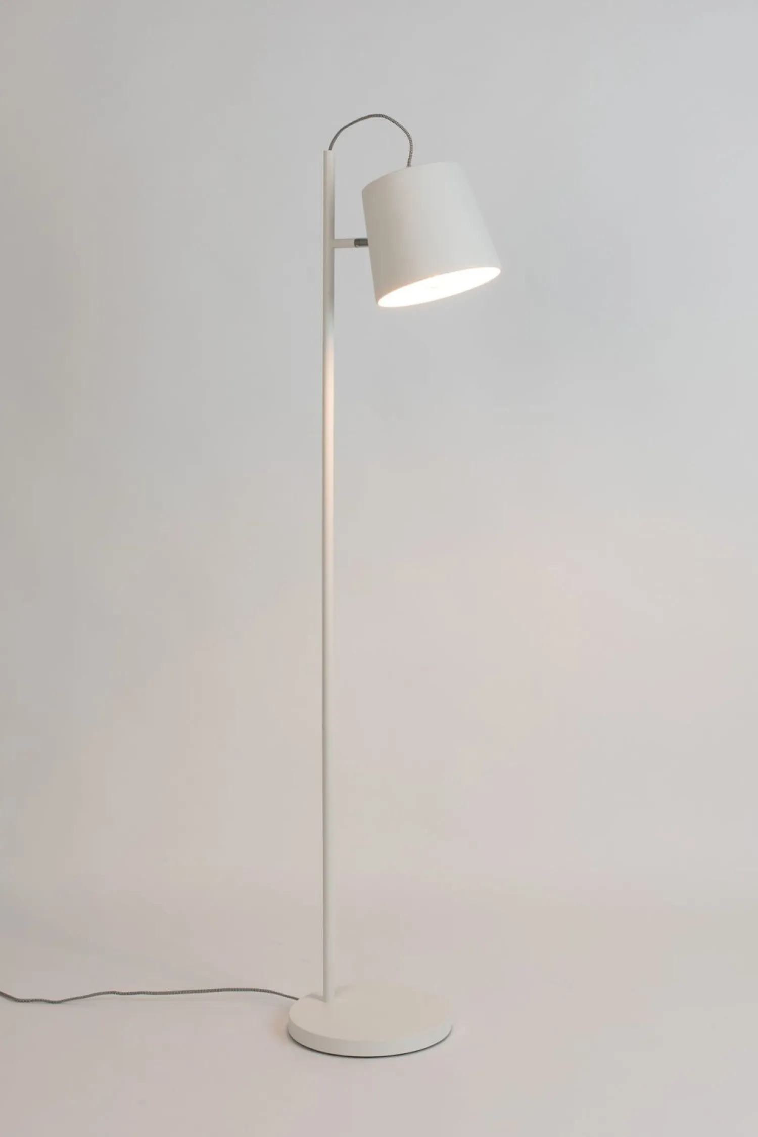 Vloerlampen|Vloerlampen-Zuiver Bluckle Head Vloerlamp White