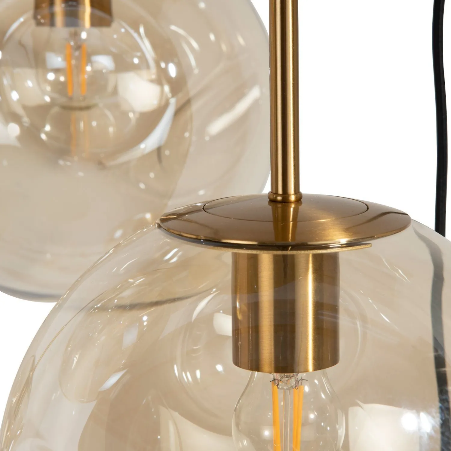 Glazen Hanglampen|Glazen Hanglampen-COCO maison Bo Hanglamp Goud