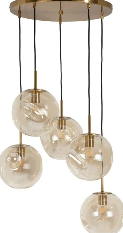 Glazen Hanglampen|Glazen Hanglampen-COCO maison Bo Hanglamp Goud