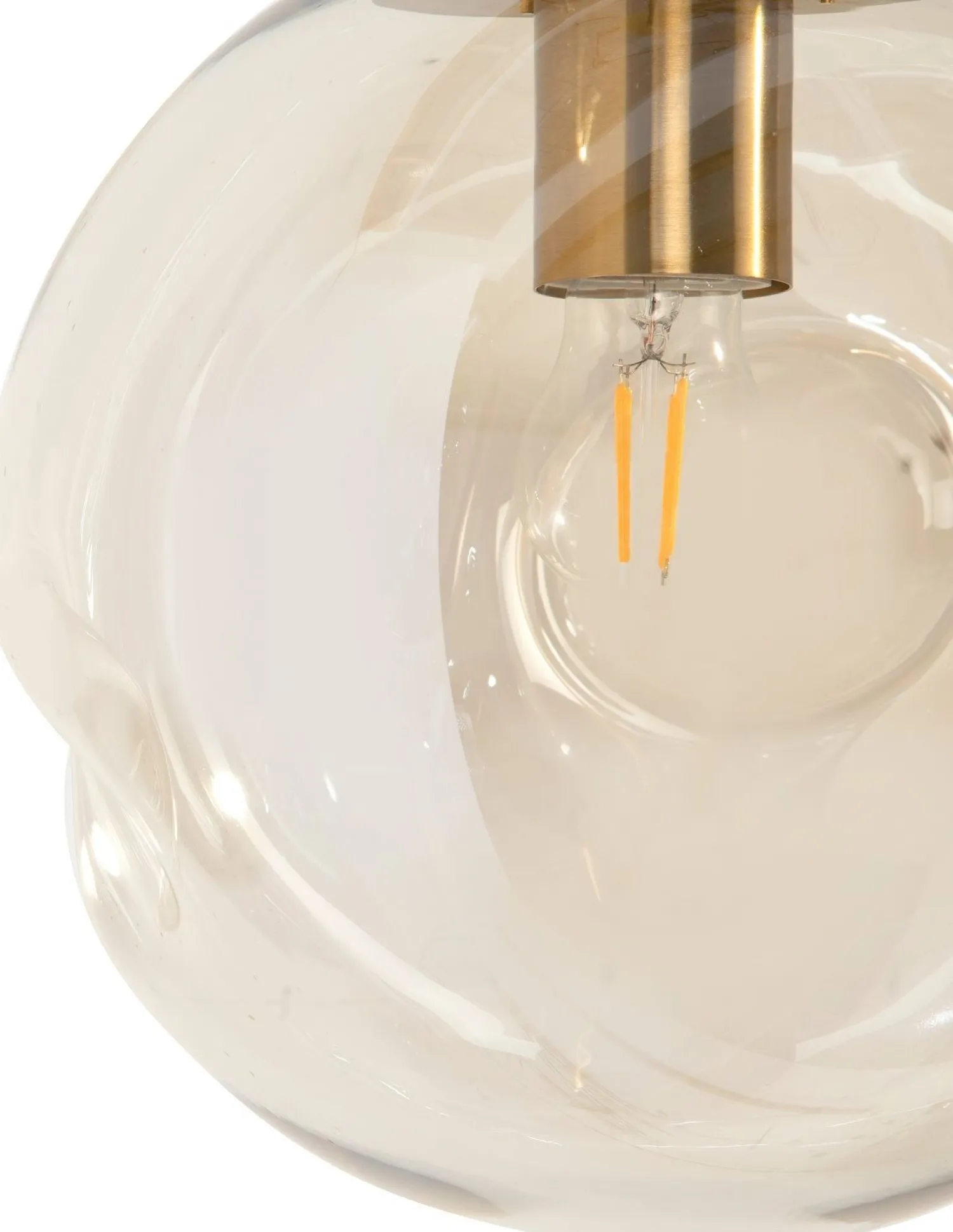 Glazen Hanglampen|Glazen Hanglampen-COCO maison Bo Hanglamp Goud