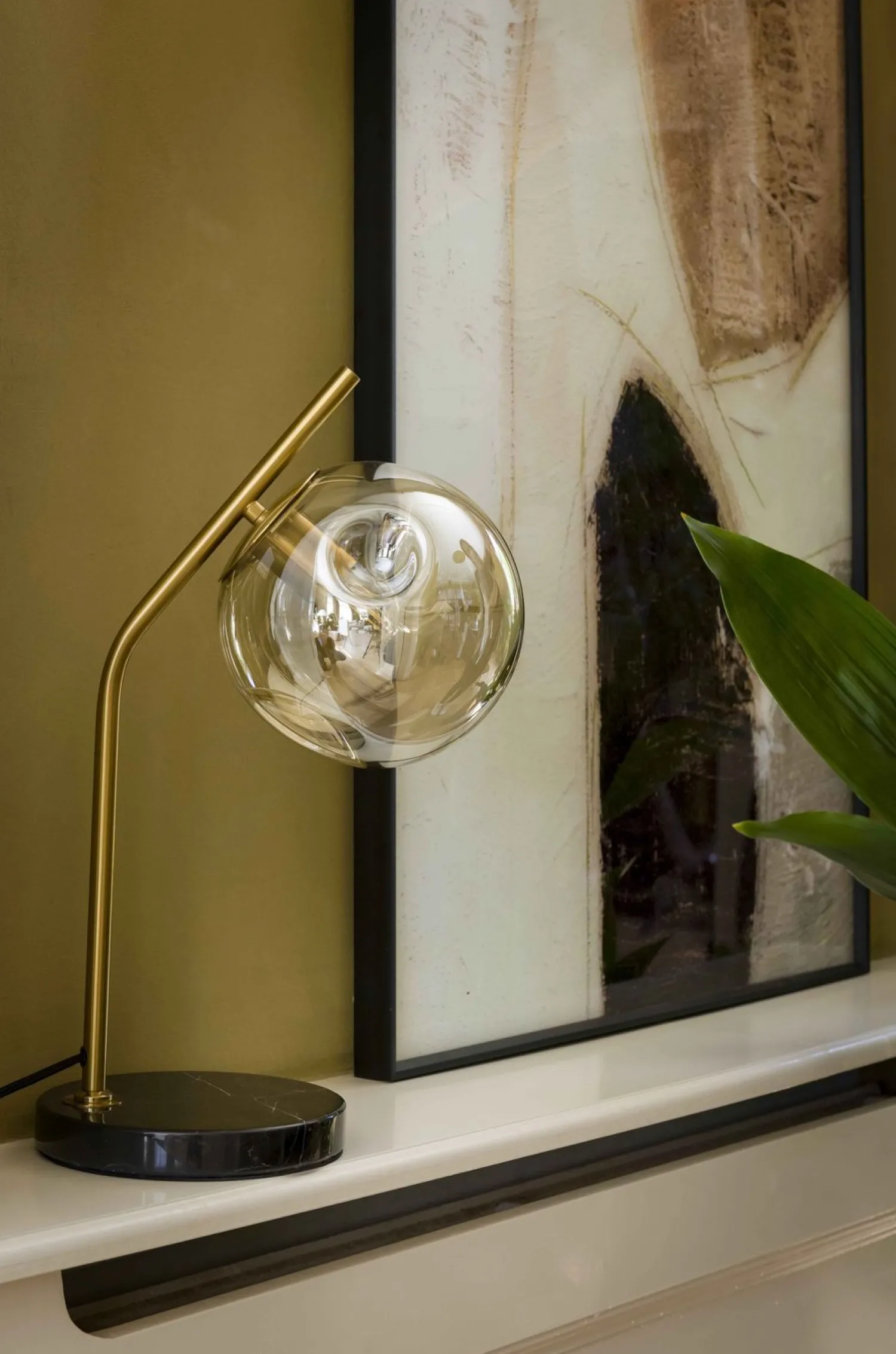 Tafellampen|Tafellampen-COCO maison Bo Tafellamp Goud